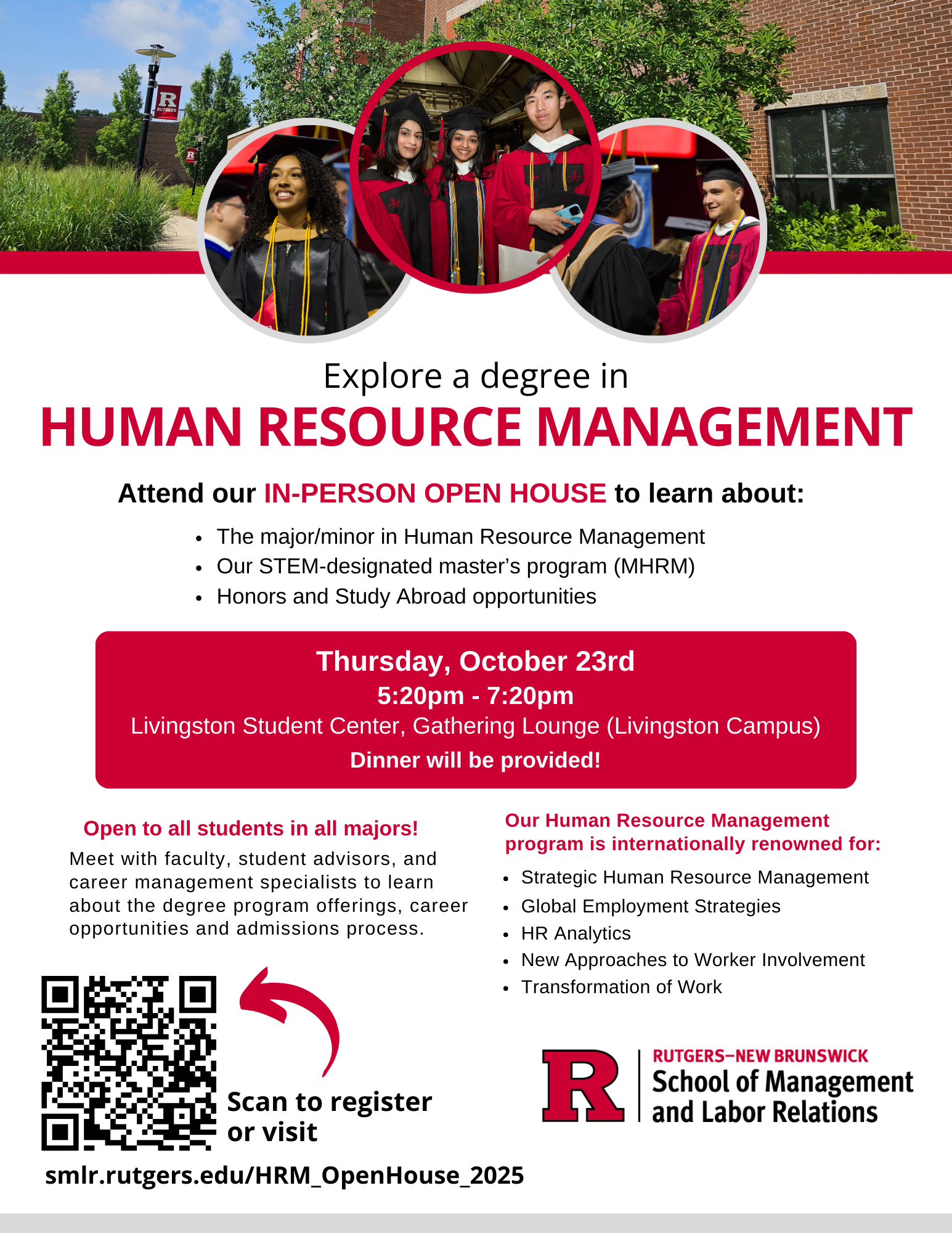 image of HRM In-Person Open House graphic