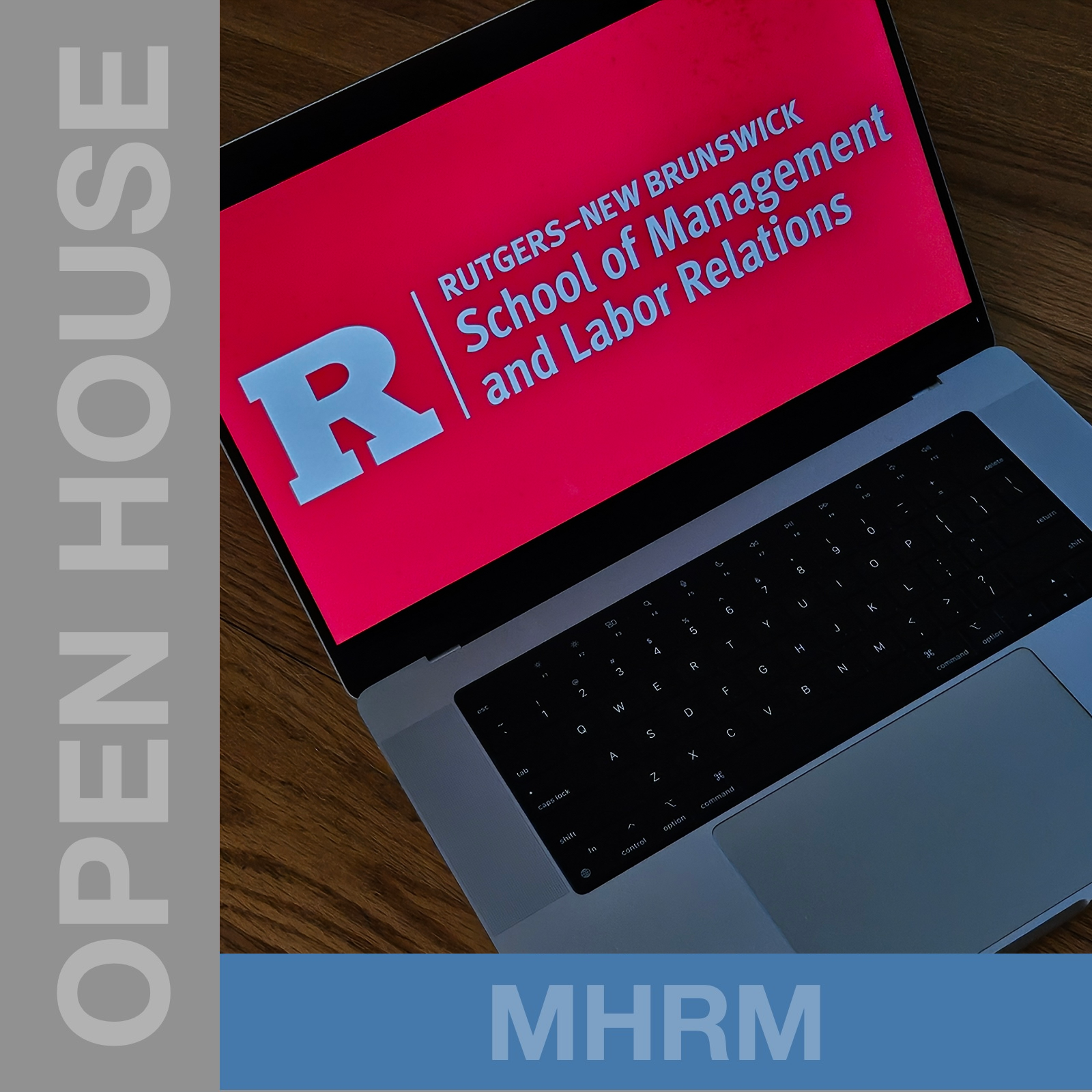 image of computer for MHRM open house