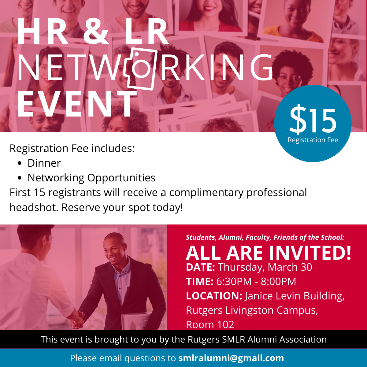 Image of HR & LR Networking Event