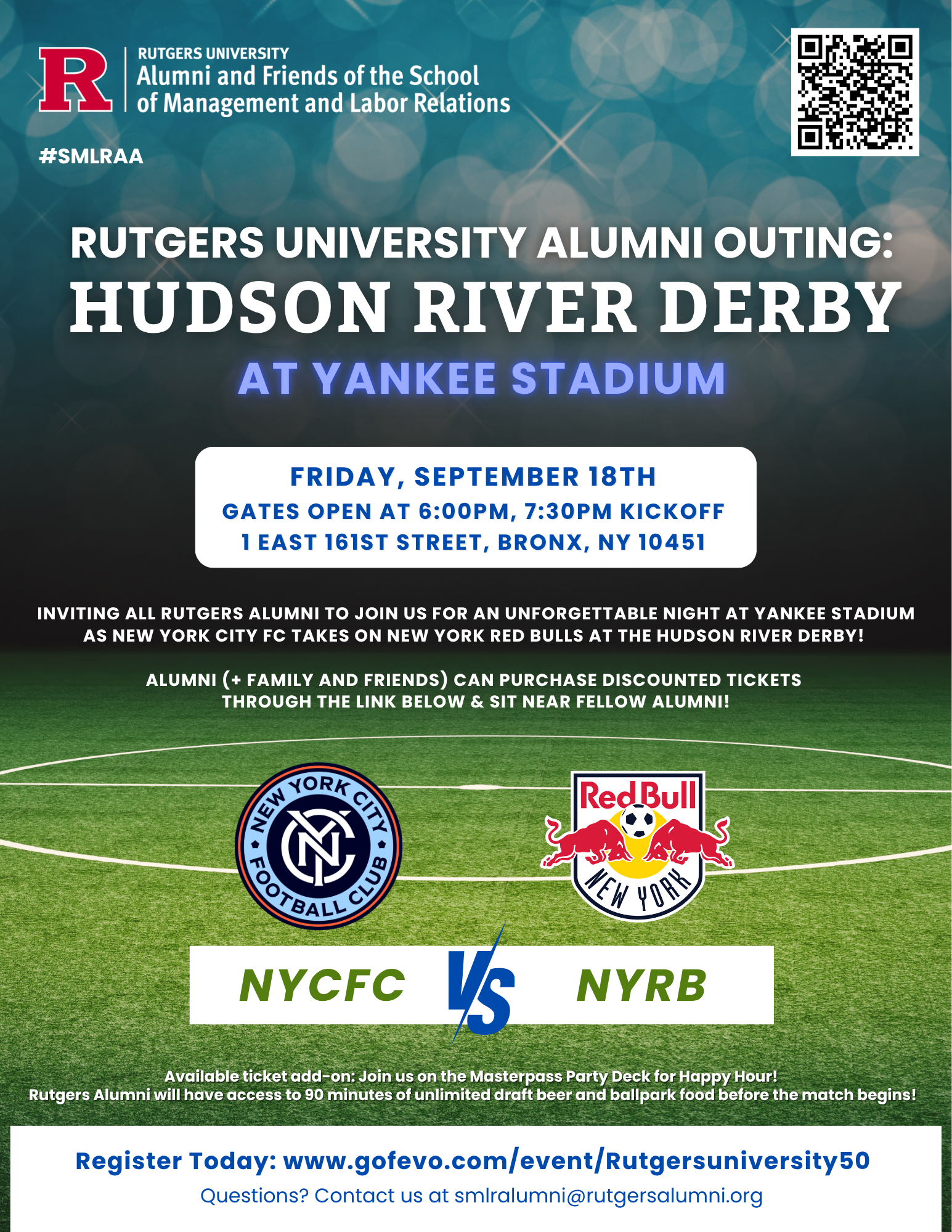 Image of SMLRAA Graphic for Hudson River Derby