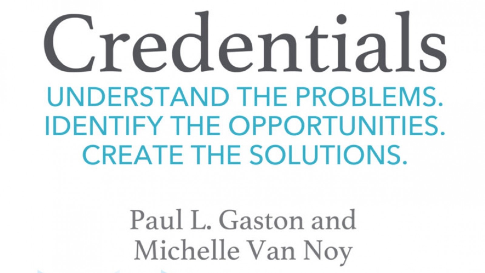 Credentials Book Cover Image