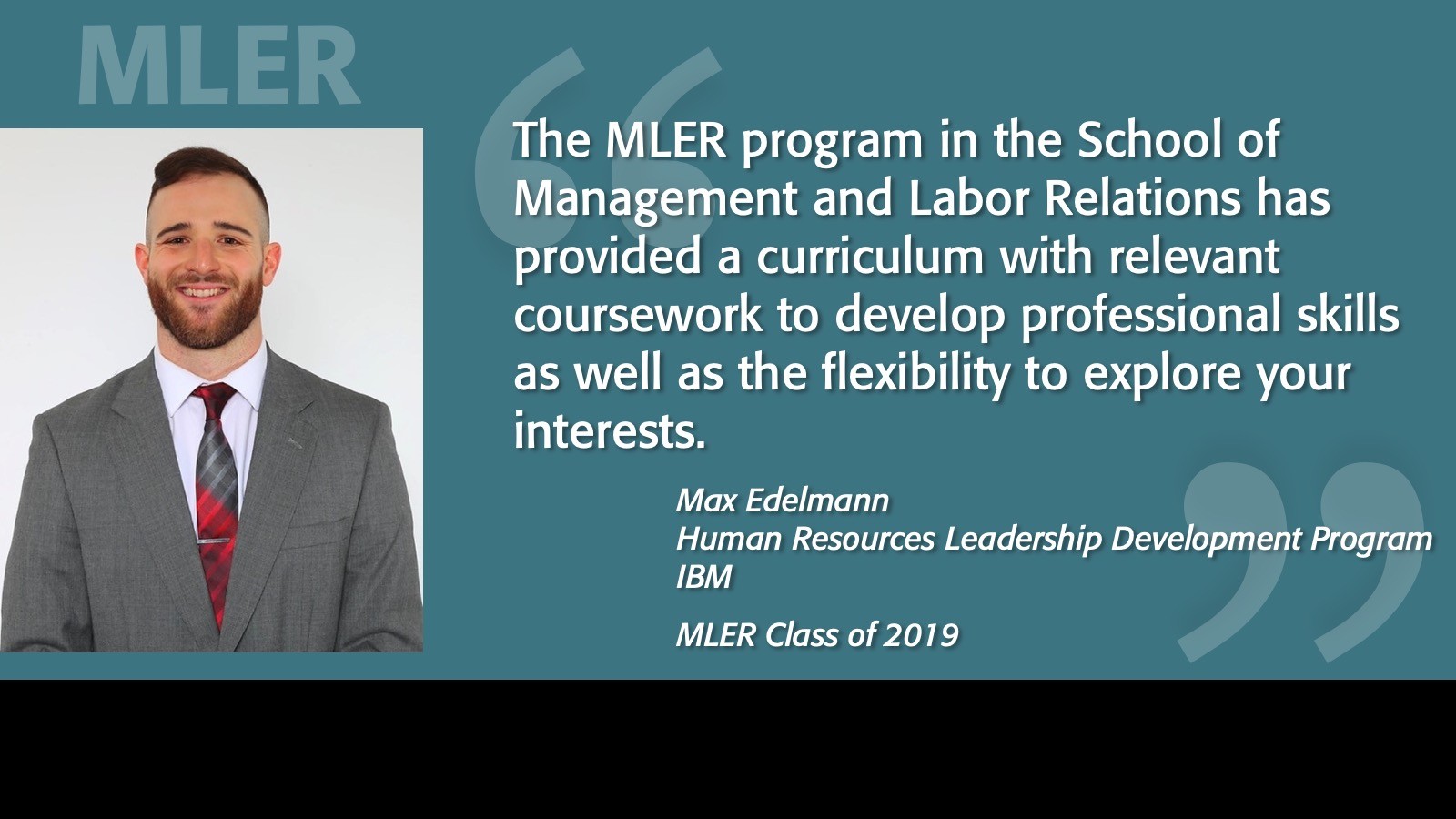 Image of MLER Alumni Spotlight - Max Edelmann