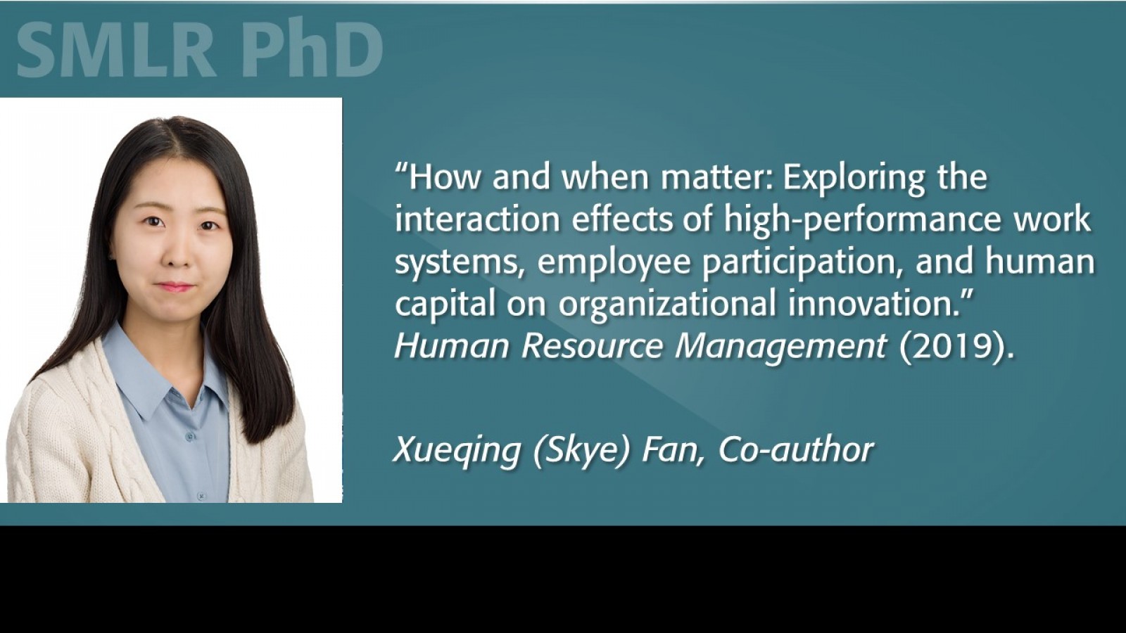 Image of Xueqing (Skye) Fan