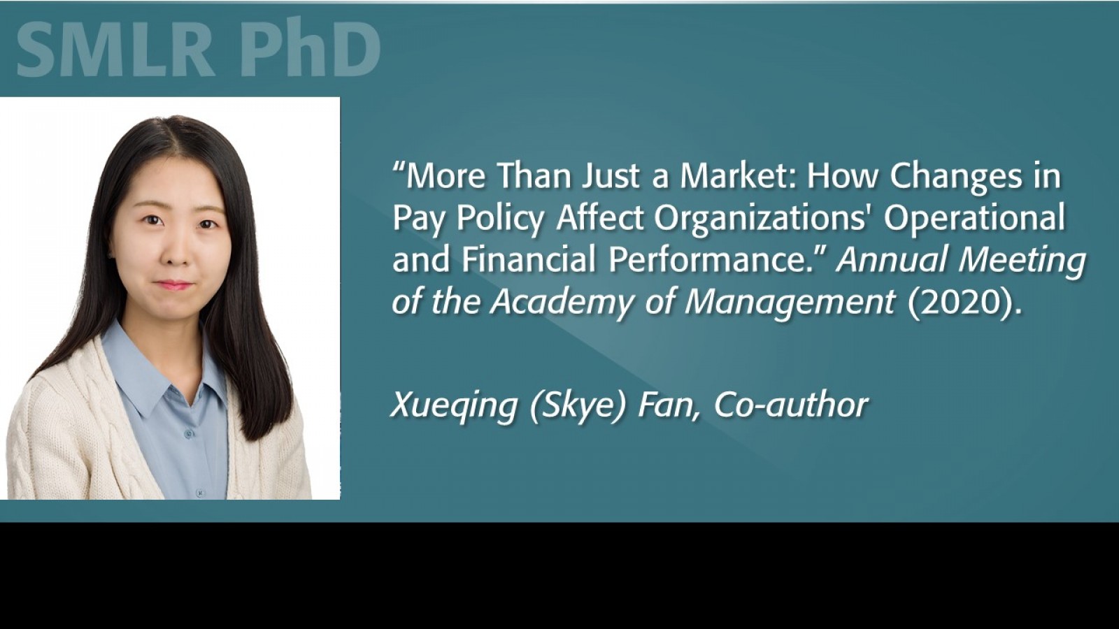 Image of Xueqing (Skye) Fan