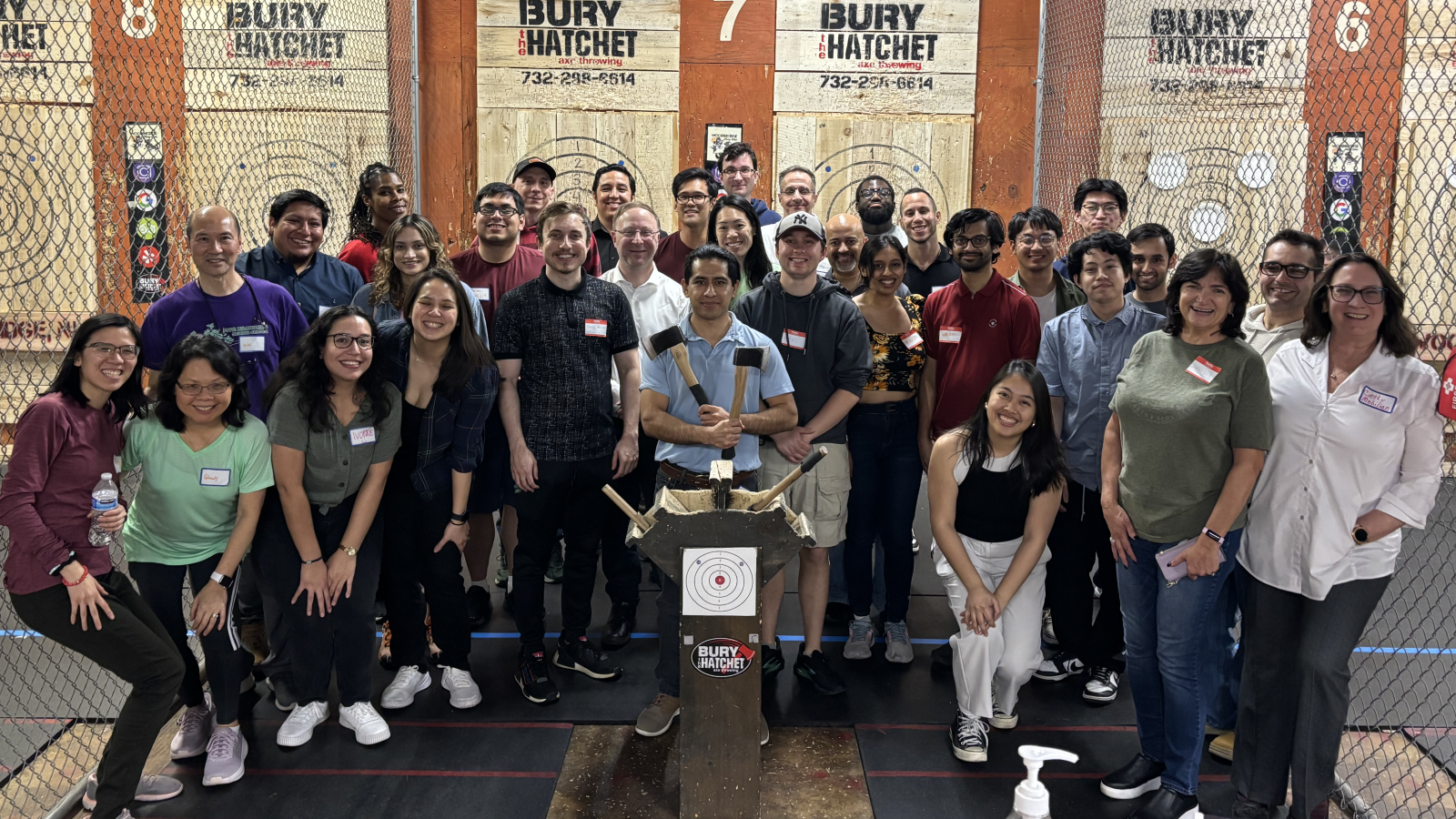 Image of SMLRAA at Axe Throwing Event