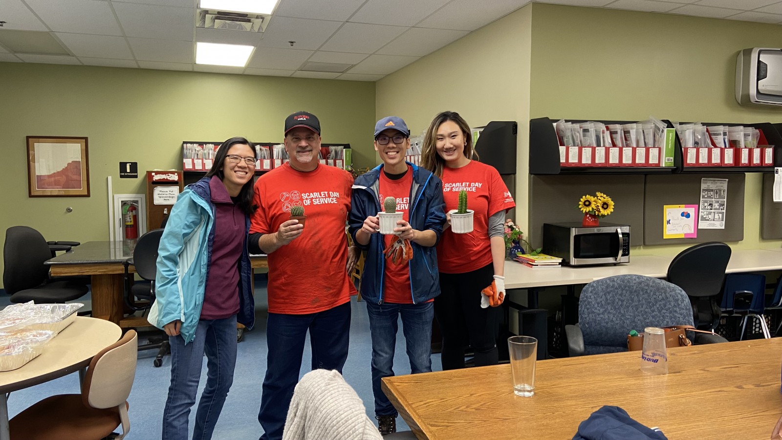 Image of SMLR Alumni Association at Rutgers Scarlet Day of Service