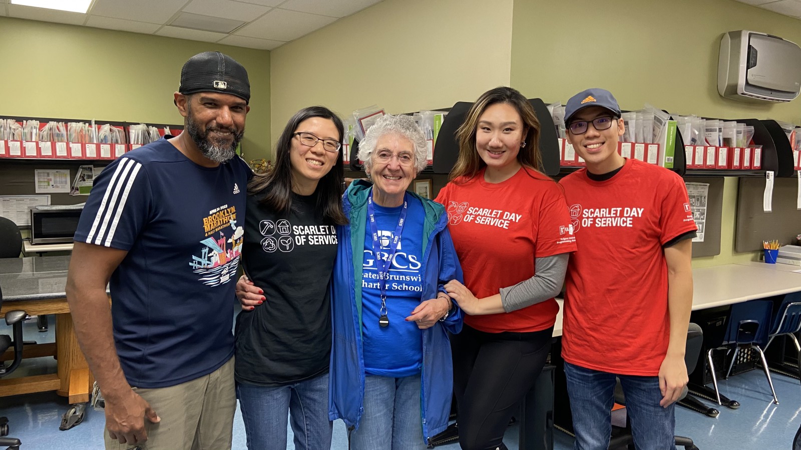 Image of SMLR Alumni Association at Rutgers Scarlet Day of Service