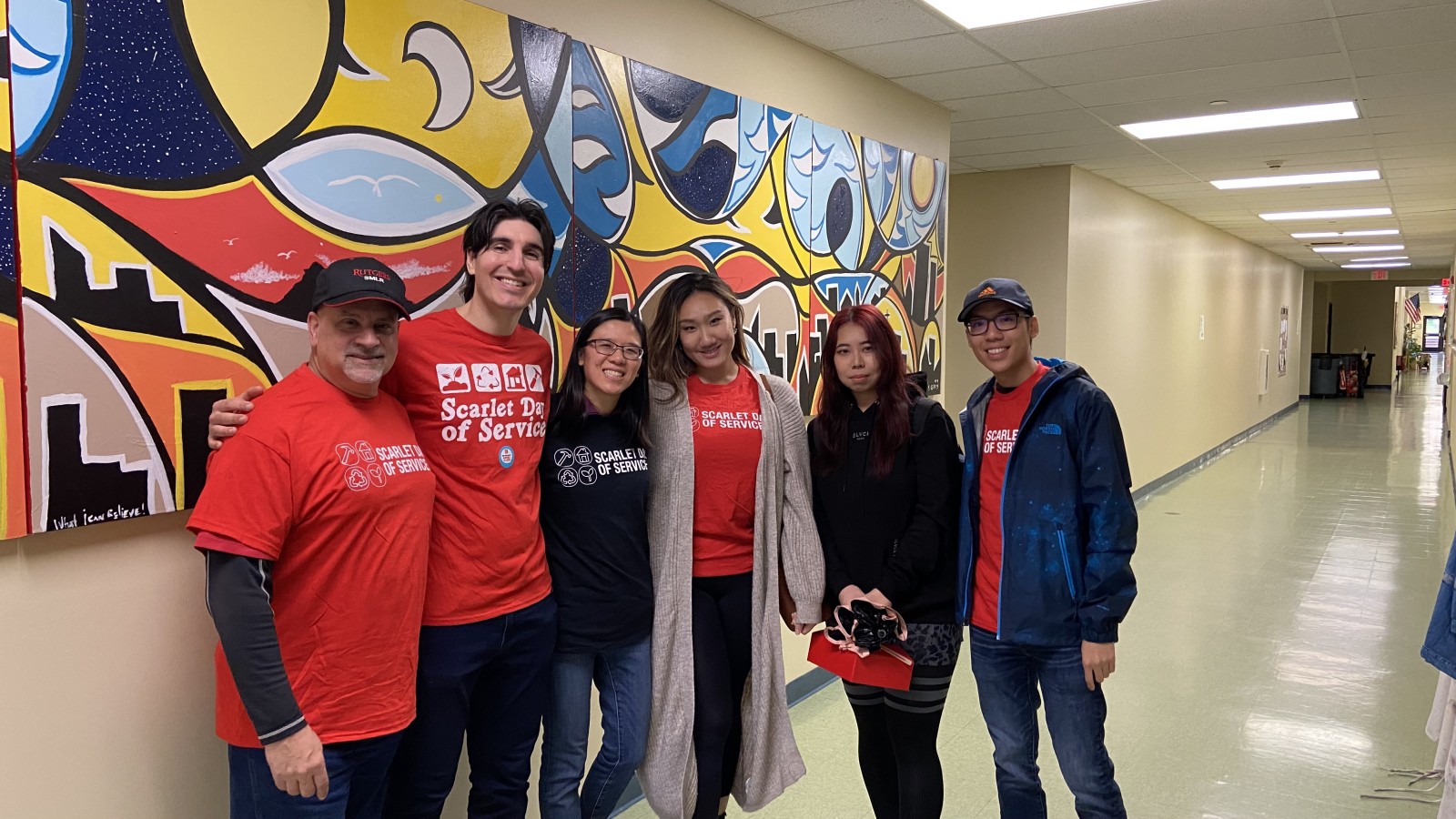 Image of SMLR Alumni Association at Rutgers Scarlet Day of Service