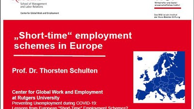 Short-time employment schemes in Europe