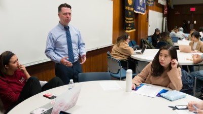 photo of MLER program students and director