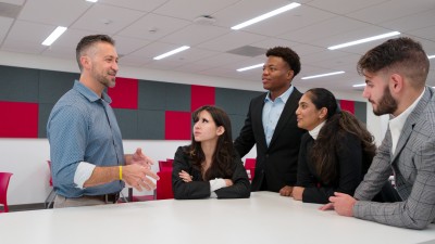 photo of HRM students