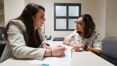 image of Career Services counseling session