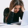 image of red flags at work