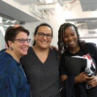 Headshot of three BCG women