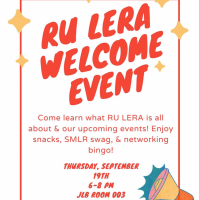 Image of RU LERA Welcome Event