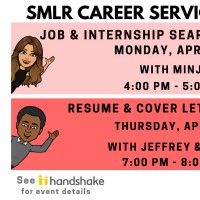 Image of Career Services Webinar for 4/22