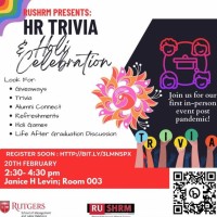 Image of RUSHRM HR Trivia and Holi Celebration