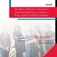 Image of report cover for The Status of Women in New Jersey