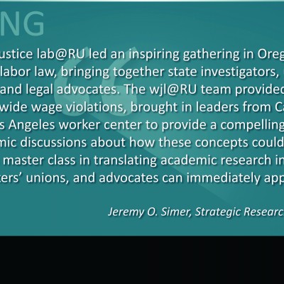 Quote from Jeremy O. Simer, Strategic Researcher & Policy Analyst, SEIU Local 49