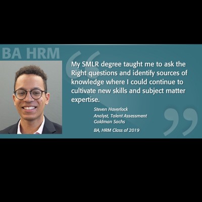 BA HRM Alumni Spotlight - Steven Haverlock