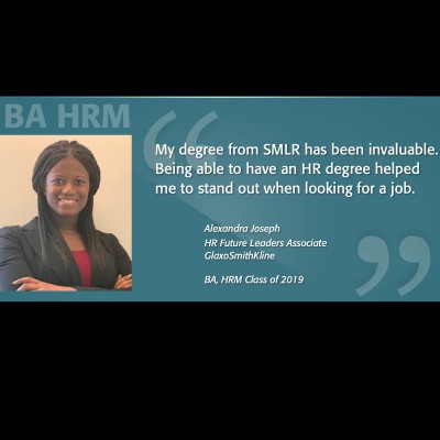 BA HRM Alumni Spotlight - Alexandra Joseph