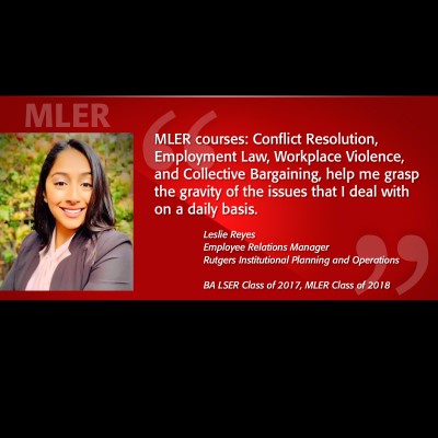 Image of MLER Alumni Testimonial - Leslie Reyes