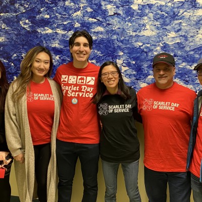 Image of SMLR Alumni Association at Rutgers Scarlet Day of Service