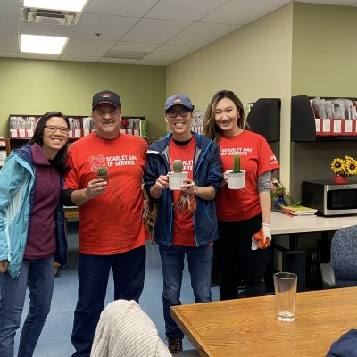 Image of SMLR Alumni Association at Rutgers Scarlet Day of Service