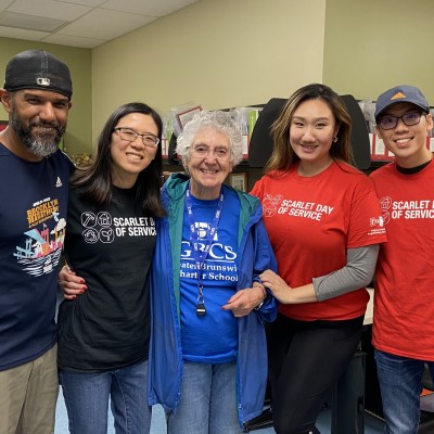 Image of SMLR Alumni Association at Rutgers Scarlet Day of Service