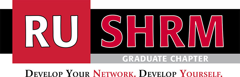 image of RU SHRM graduate chapter logo