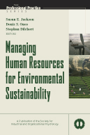 Managing Human Resources for Environmental Sustainability